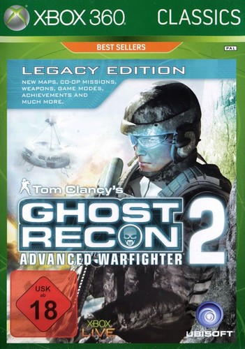 Xbox 360 ghost recon advanced - ghost,