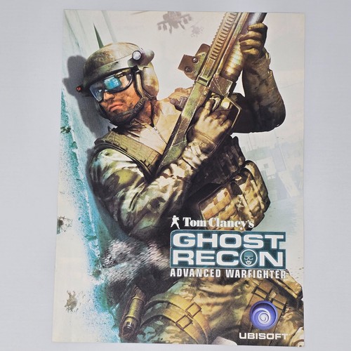 Pubblicità poster ghost - ghost, recon