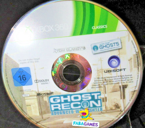 Xbox 360 ghost recon advanced - 360,