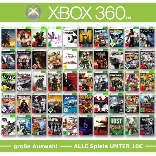 Xbox 360 giochi scelta - xbox,